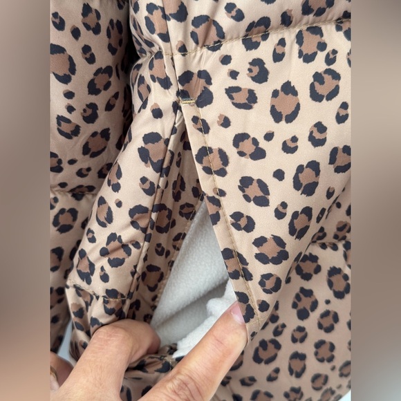 J.Crew Crewcuts Girls' metallic cropped puffer jacket with PrimaLoft - Picture 7 of 12